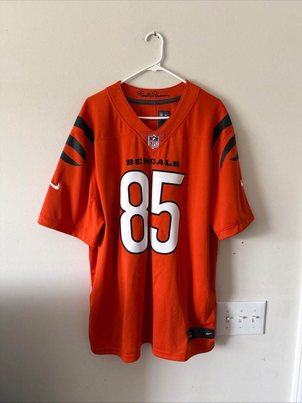 Men's Nike Tee Higgins #85 Cincinnati Bengals Vapor Lmtd Jersey Sz 2XL - RARE